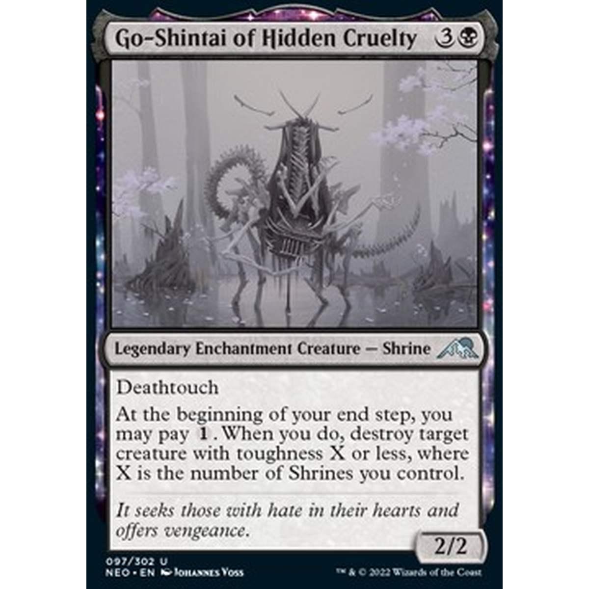 Go-Shintai of Hidden Cruelty - Go-Shintai della CrudeltÃ Nascosta - [NEO] [NM] [Foil]