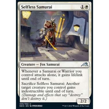 Selfless Samurai - Samurai Altruista - [NEO] [NM] [Foil]