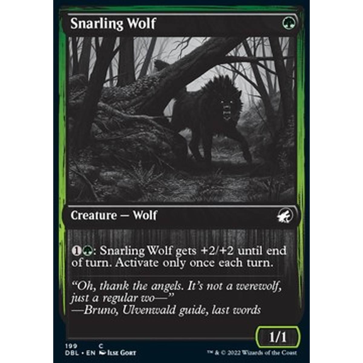 Snarling Wolf (V.1) - Snarling Wolf (V.1) - [DBL] [NM] [Foil]