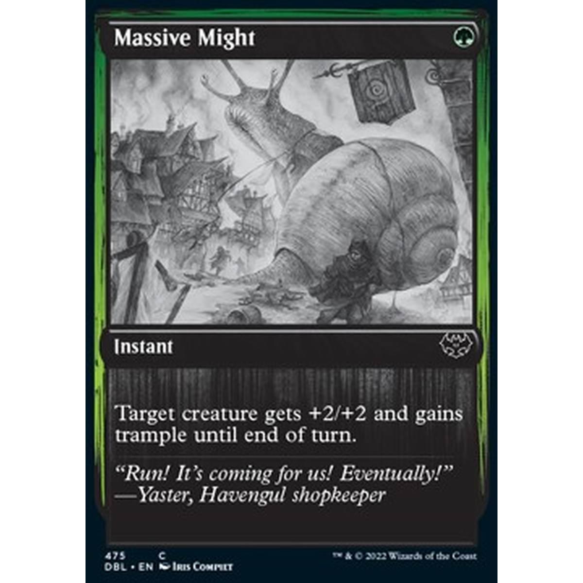 Massive Might - Massive Might - [DBL] [NM] [Foil]