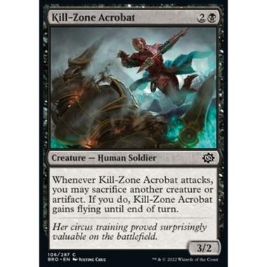 Kill-Zone Acrobat - Acrobata della Zona Calda - [BRO] [NM]