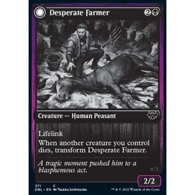 Desperate Farmer // Depraved Harvester - Desperate Farmer // Depraved Harvester - [DBL] [NM] [Foil]