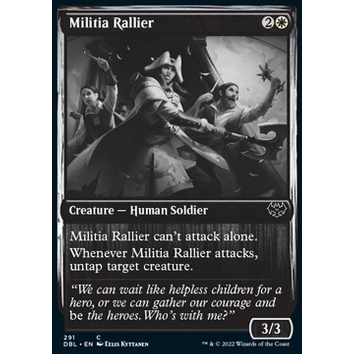 Militia Rallier - Militia Rallier - [DBL] [NM] [Foil]