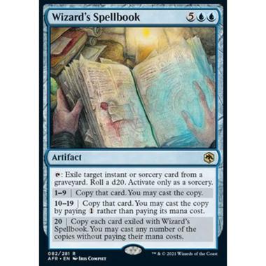 Wizard's Spellbook - Libro degli Incantesimi del Mago - [AFR] [NM]