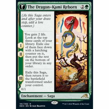 The Dragon-Kami Reborn // Dragon-Kami's Egg - La Rinascita dei Kami Drago // Uovo di Kami Drago - [NEO] [NM]