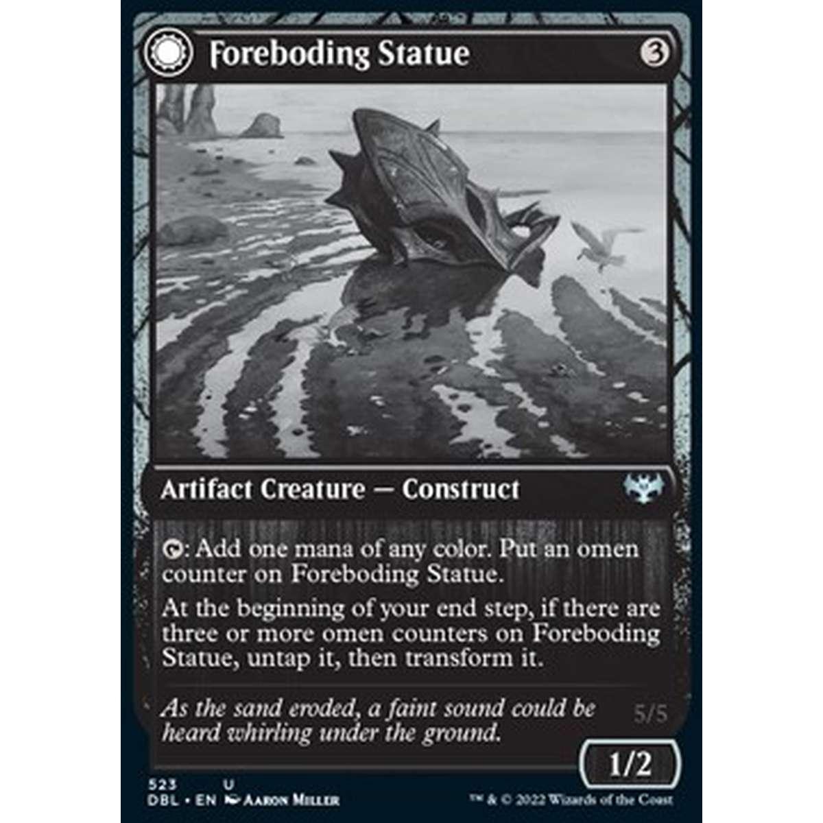Foreboding Statue // Forsaken Thresher - Foreboding Statue // Forsaken Thresher - [DBL] [NM]