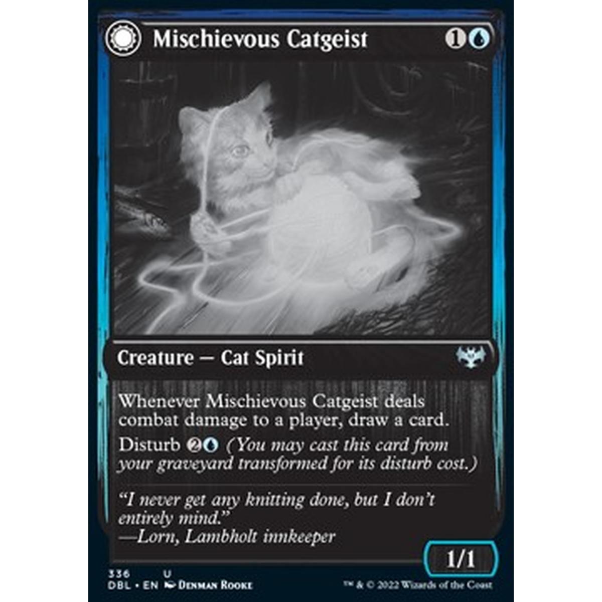 Mischievous Catgeist // Catlike Curiosity - Mischievous Catgeist // Catlike Curiosity - [DBL] [NM]