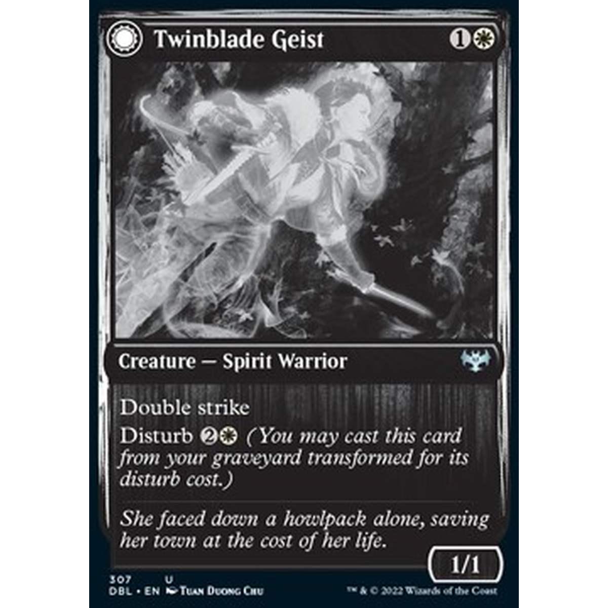 Twinblade Geist // Twinblade Invocation - Twinblade Geist // Twinblade Invocation - [DBL] [NM]