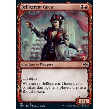 Belligerent Guest - Invitata Bellicosa - [XVOW] [NM] [Foil]