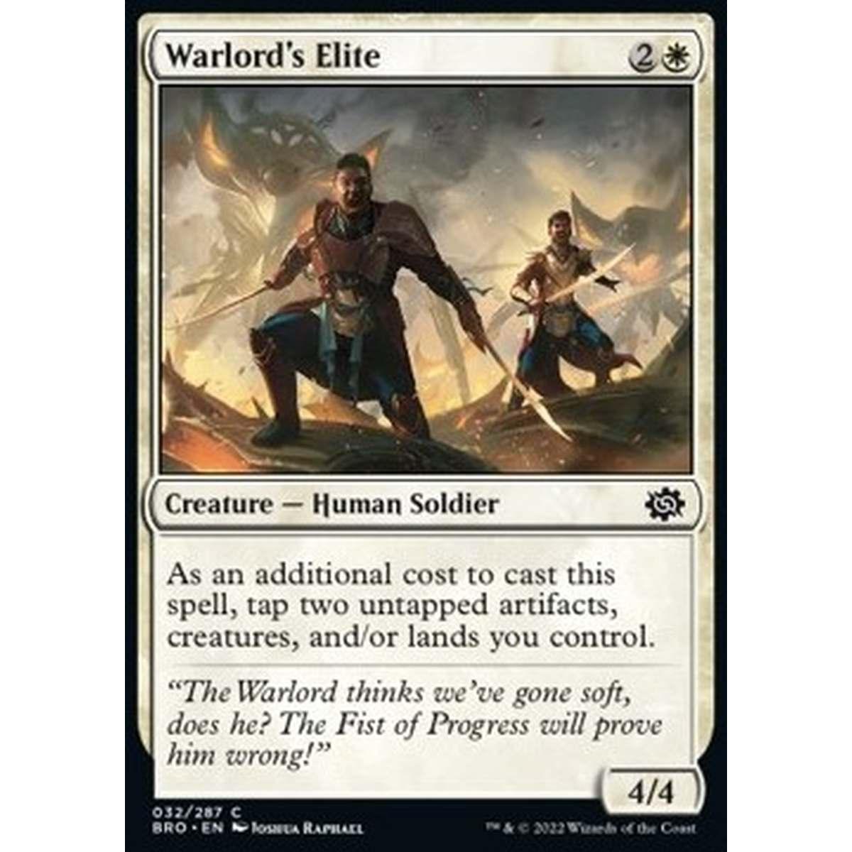 Warlord's Elite - Ãlite del Signore della Guerra - [BRO] [NM]