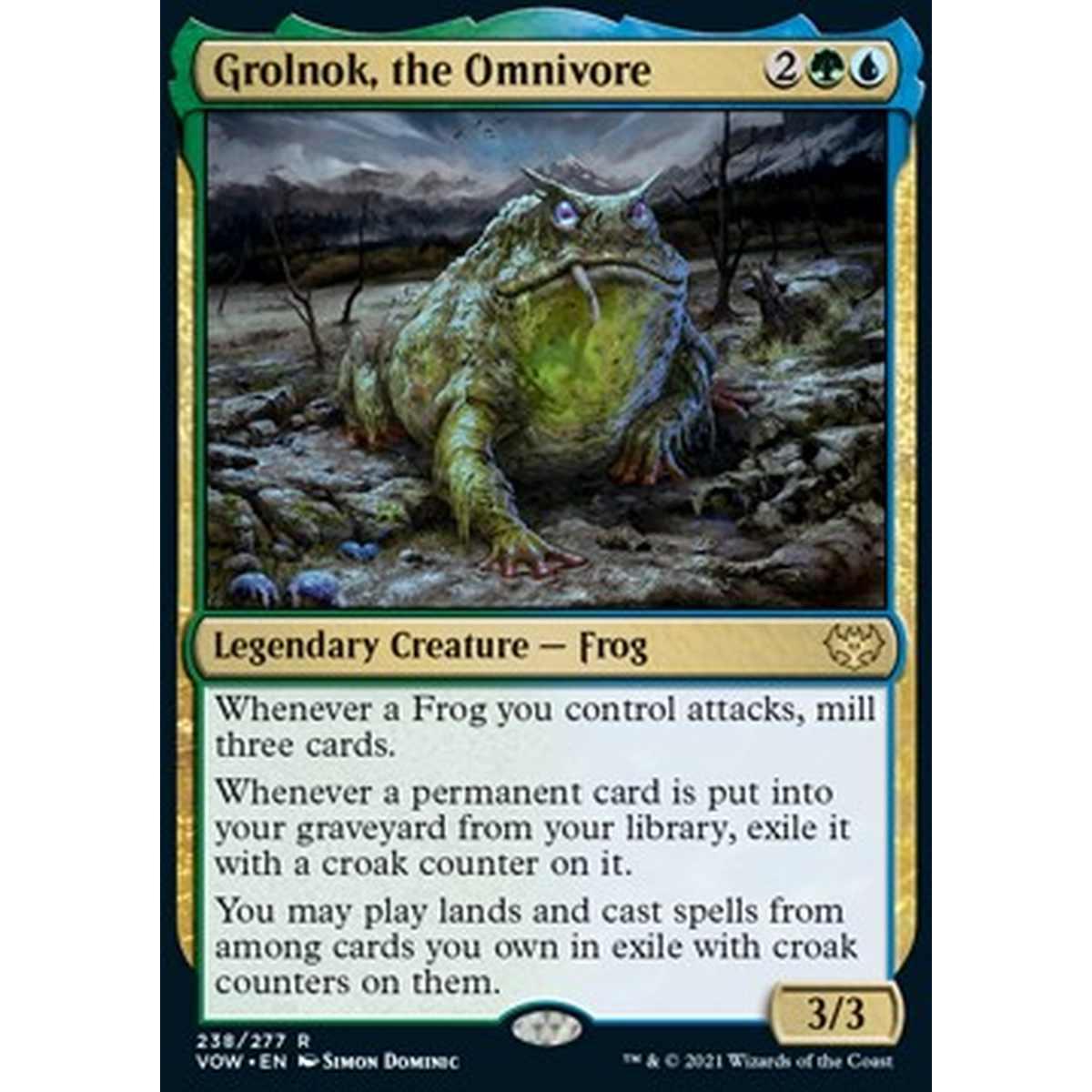Grolnok, the Omnivore - Grolnok, l'Onnivoro - [VOW] [NM]