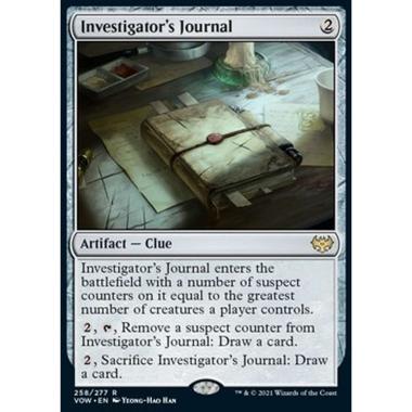 Investigator's Journal - Diario dell'Investigatore - [VOW] [NM]