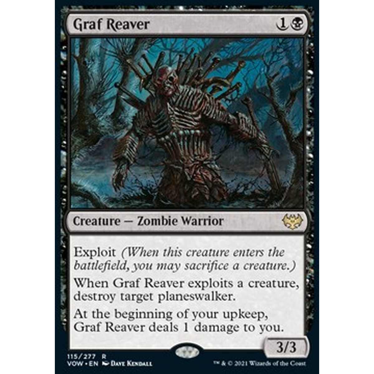 Graf Reaver - Razziatore di Cimiteri - [VOW] [NM]