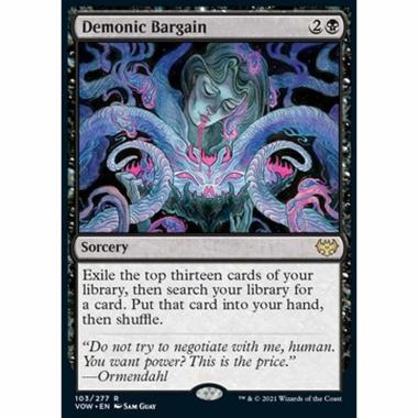 Demonic Bargain - Accordo Demoniaco - [VOW] [NM]