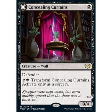Concealing Curtains // Revealing Eye - Tendaggi Celanti // Occhio Rivelatore - [VOW] [NM]