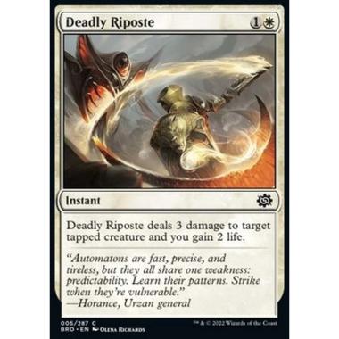 Deadly Riposte - Contrattacco Mortale - [BRO] [NM]