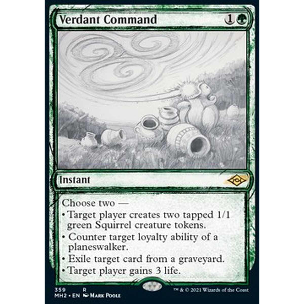 Verdant Command - Ordine Verdeggiante - [XMH2] [NM]