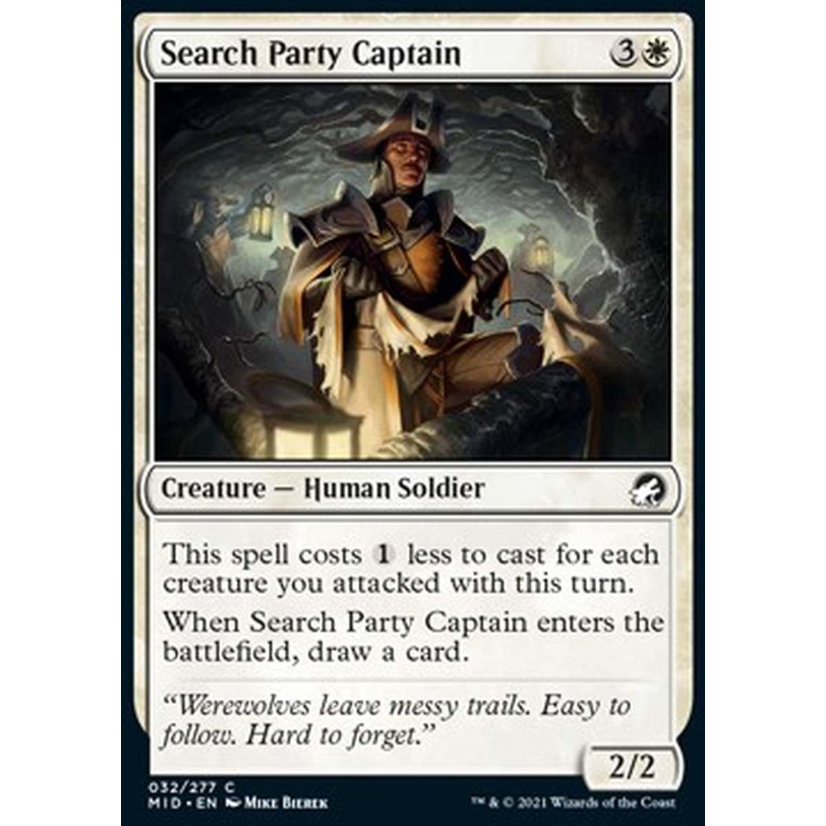 Search Party Captain - Capitano della Squadra di Ricerca - [MID] [NM] [Foil]