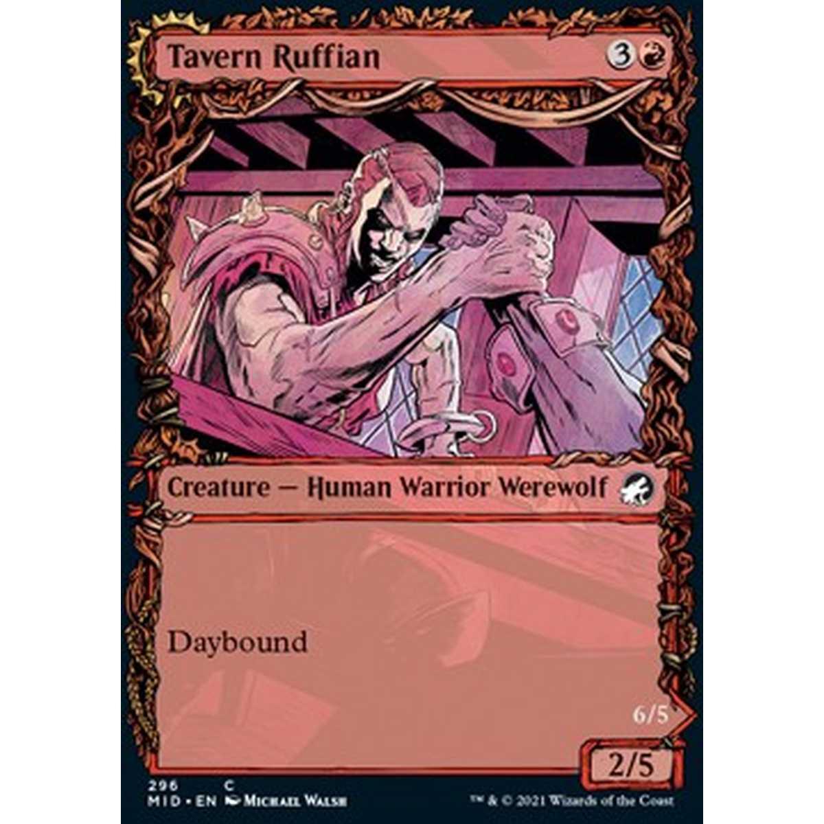 Tavern Ruffian // Tavern Smasher - Canaglia della Taverna // Devastatrice della Taverna - [XMID] [NM] [Foil]
