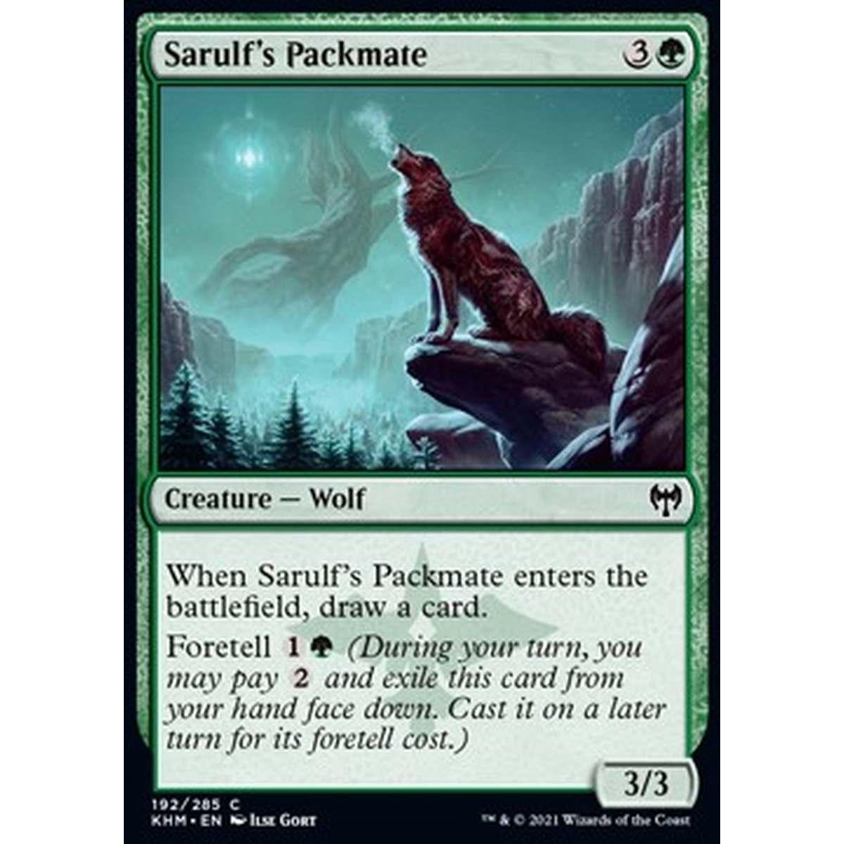 Sarulf's Packmate - Compagno di Sarulf - [KHM] [NM] [Foil]