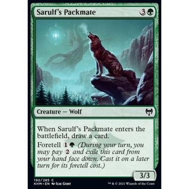 Sarulf's Packmate - Sarulf's Packmate - [KHM] [NM] [Foil]