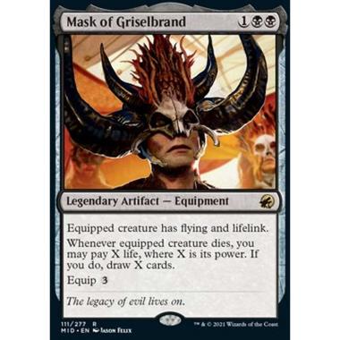 Mask of Griselbrand - Maschera di Griselbrand - [MID] [NM]