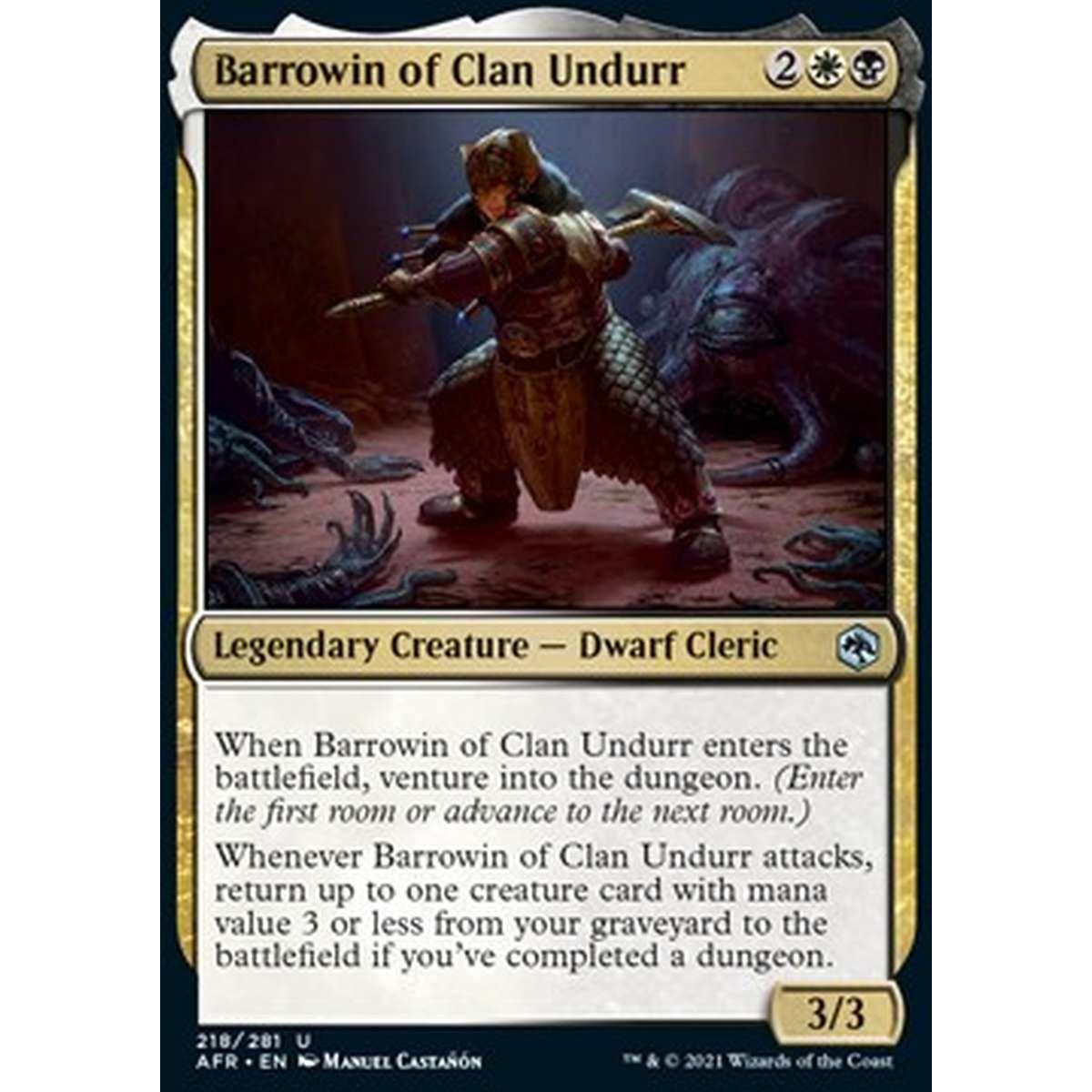Barrowin of Clan Undurr - Barrowin del Clan Undurr - [AFR] [NM] [Foil]