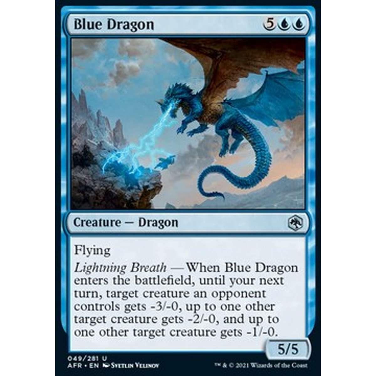Blue Dragon - Drago Blu - [AFR] [NM] [Foil]