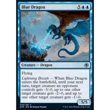 Blue Dragon - Drago Blu - [AFR] [NM] [Foil]