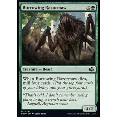 Burrowing Razormaw - Burrowing Razormaw - [BRO] [NM]