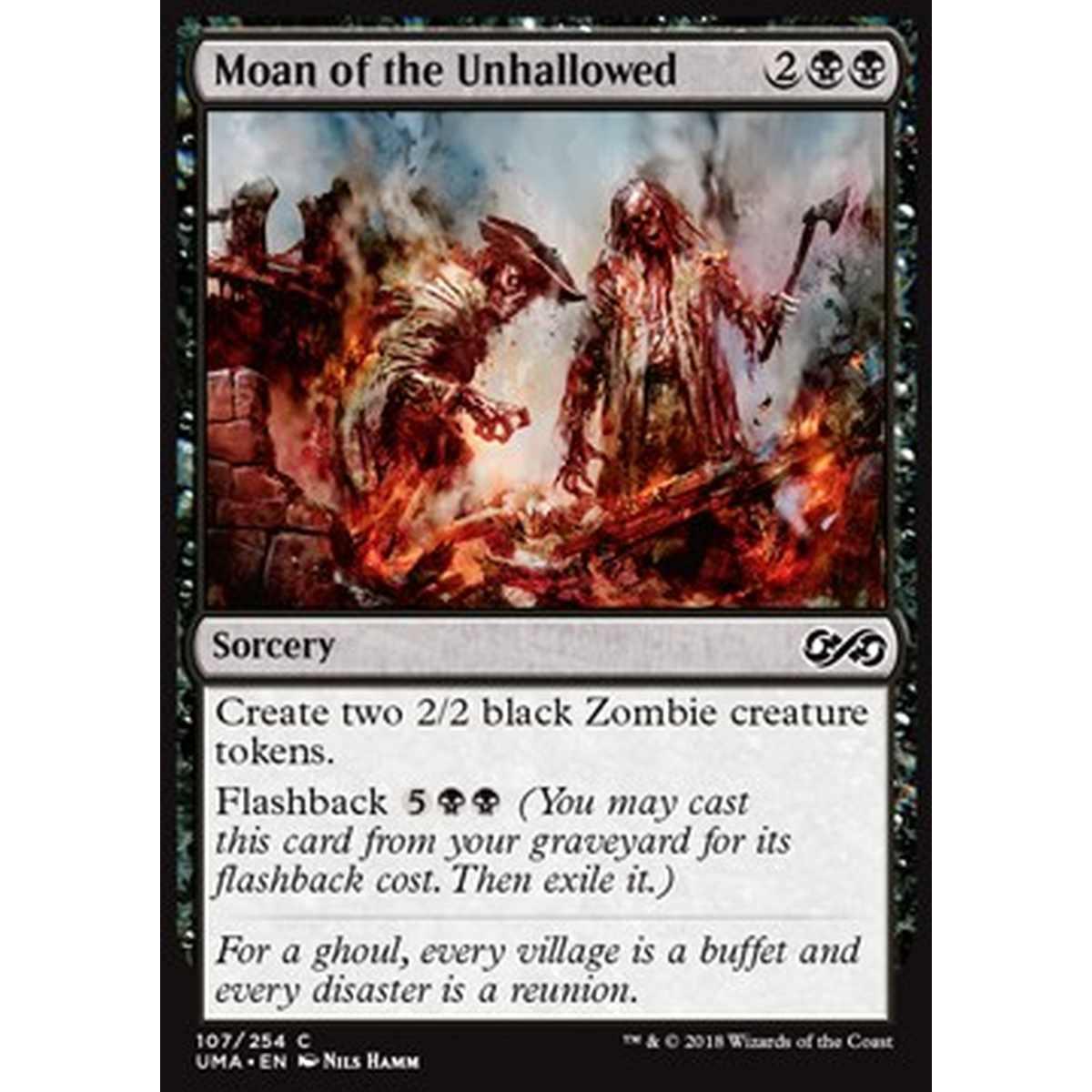 Moan of the Unhallowed - Moan of the Unhallowed - [UMA] [NM] [Foil]