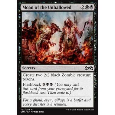 Moan of the Unhallowed - Moan of the Unhallowed - [UMA] [NM] [Foil]