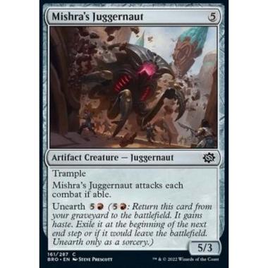 Mishra's Juggernaut - Mishra's Juggernaut - [BRO] [NM]