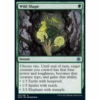 Wild Shape - Forma Selvatica - [AFR] [NM] [Foil]