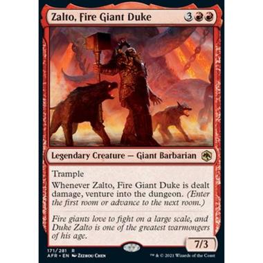 Zalto, Fire Giant Duke - Zalto, Duca dei Giganti del Fuoco - [AFR] [NM]