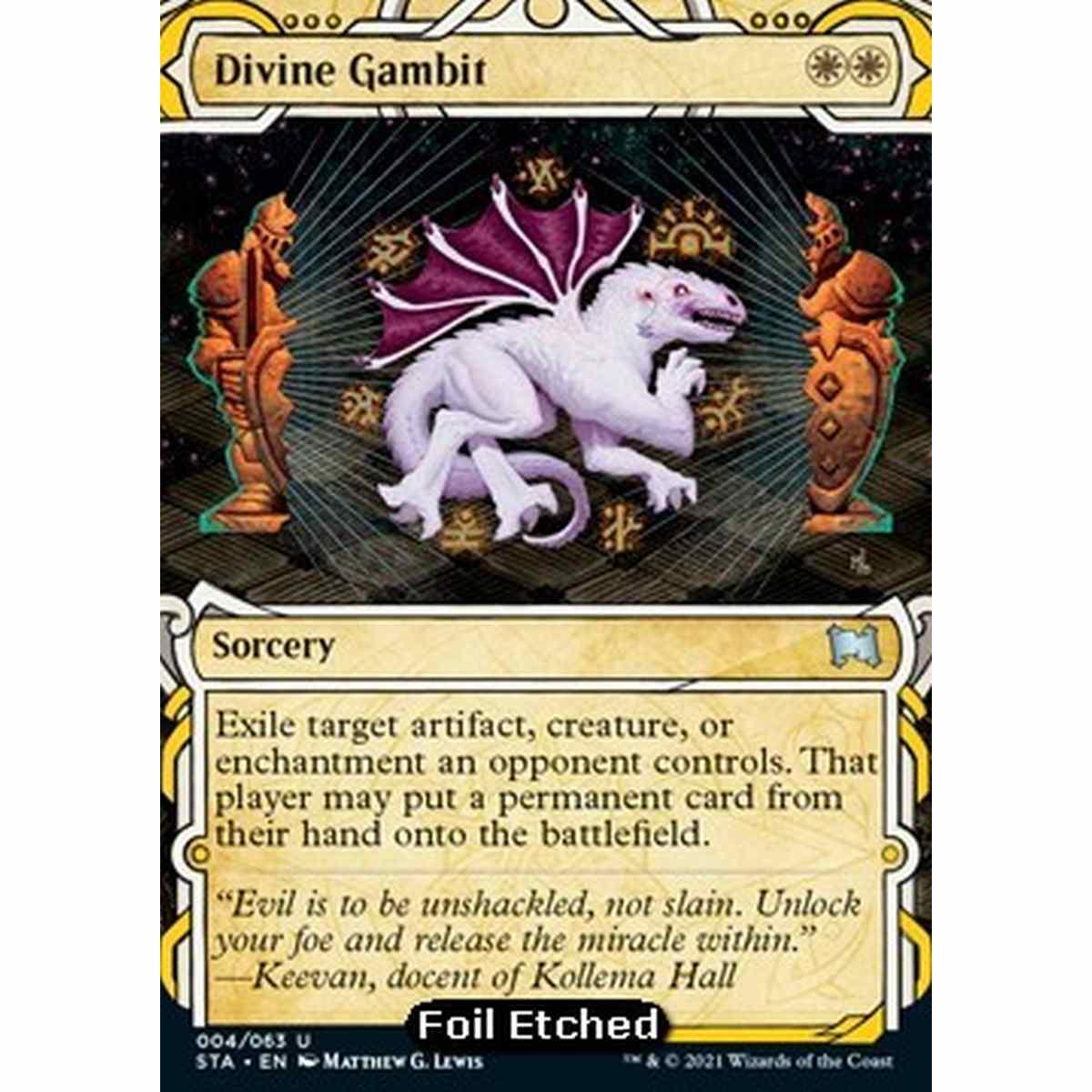 Divine Gambit (V.3) - Divine Gambit (V.3) - [STA] [NM] [Foil]