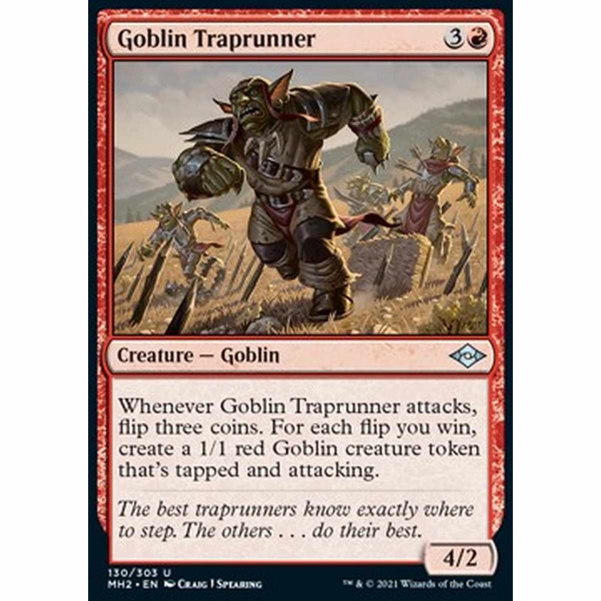 Goblin Traprunner - Goblin Traprunner - [MH2] [NM] [Foil]