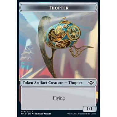 Thopter Token (A 1/1) // Clue Token (V.1) - Thopter Token (A 1/1) // Clue Token (V.1) - [XMH2] [NM] [Foil]