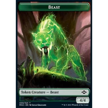 Beast Token (G 4/4) // Squirrel Token (G 1/1) - Beast Token (G 4/4) // Squirrel Token (G 1/1) - [XMH2] [NM] [Foil]