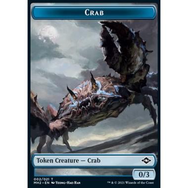 Crab Token (U 0/3) // Treasure Token (V.2) - Crab Token (U 0/3) // Treasure Token (V.2) - [XMH2] [NM] [Foil]