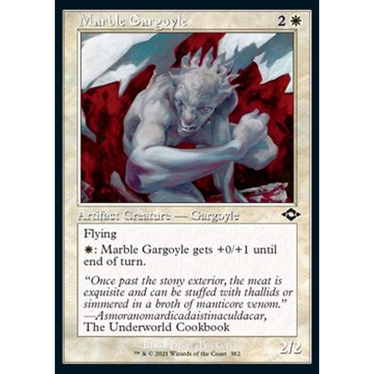 Marble Gargoyle (V.1) - Marble Gargoyle (V.1) - [XMH2] [NM] [Foil]