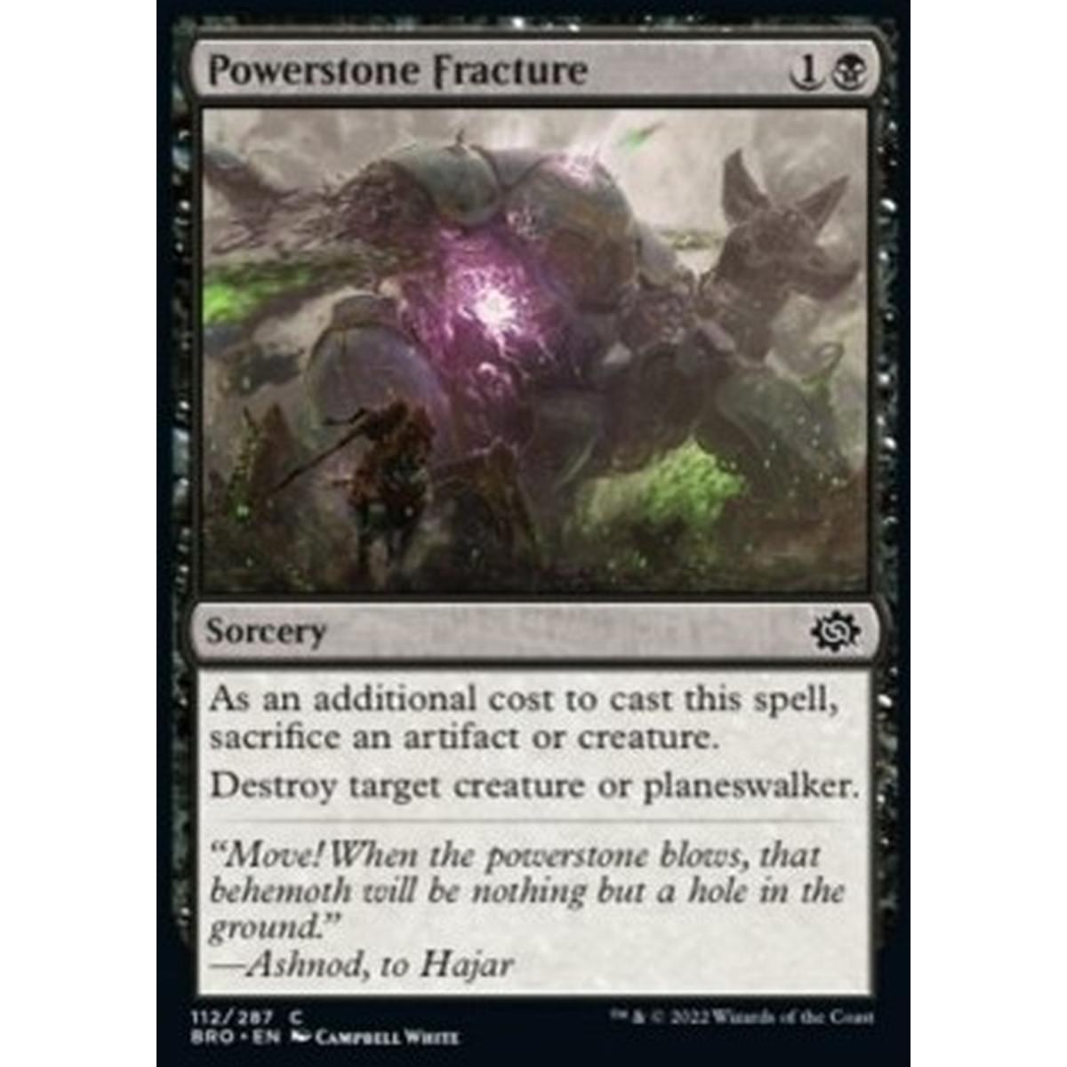Powerstone Fracture - Powerstone Fracture - [BRO] [NM]