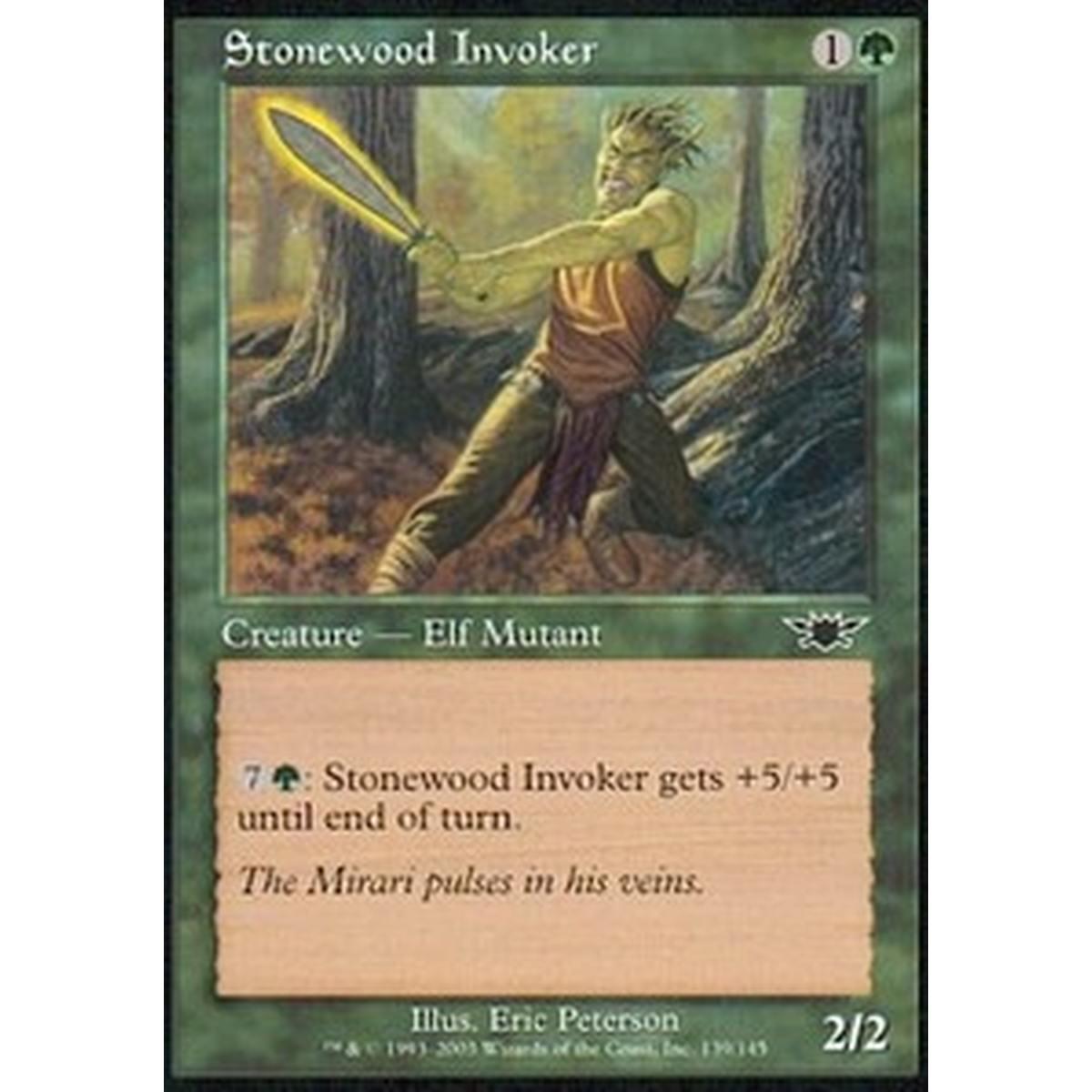 Stonewood Invoker - Stonewood Invoker - [LGN] [EX] [Foil]