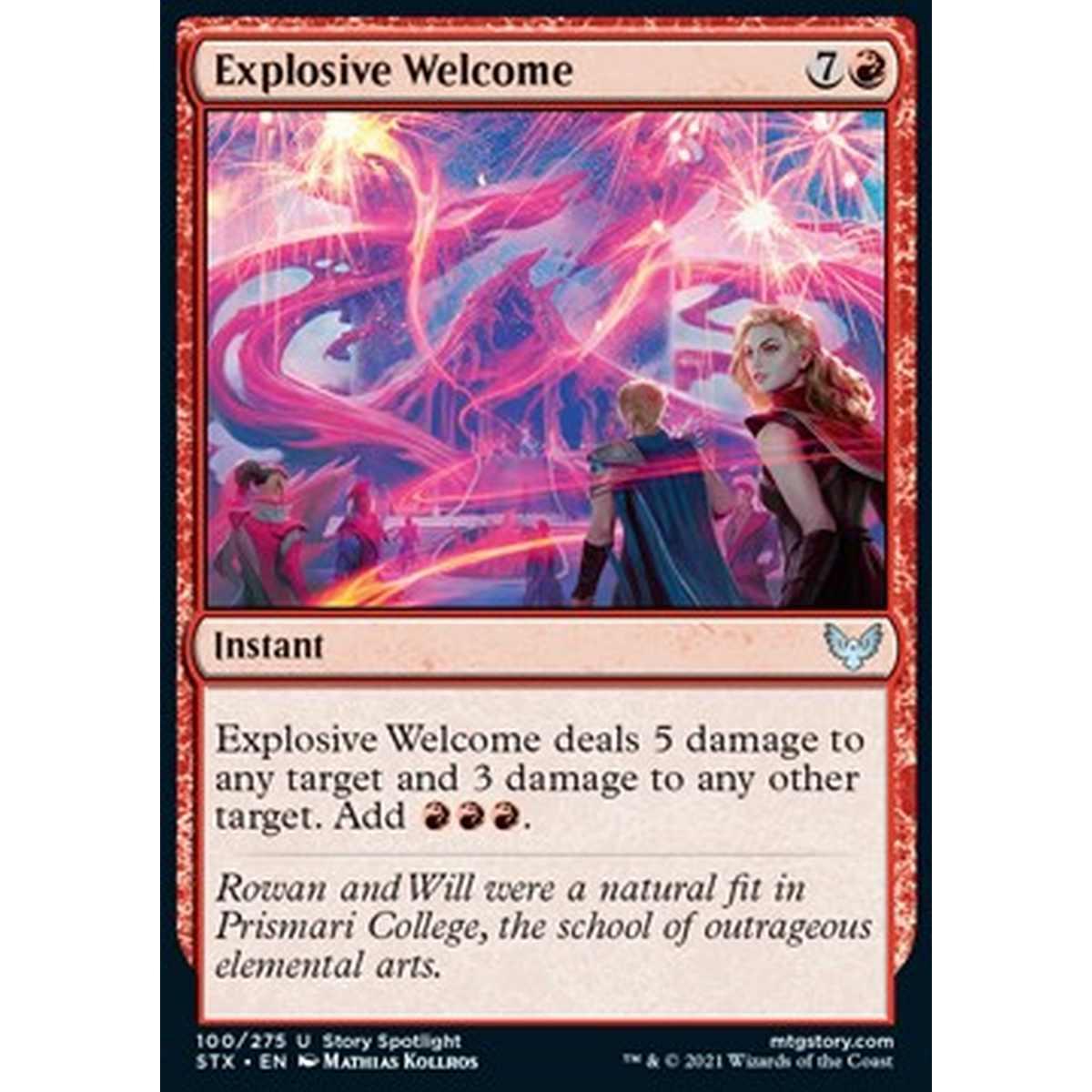 Explosive Welcome - Explosive Welcome - [STX] [NM] [Foil]
