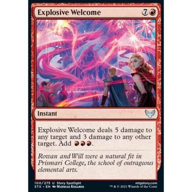 Explosive Welcome - Explosive Welcome - [STX] [NM] [Foil]