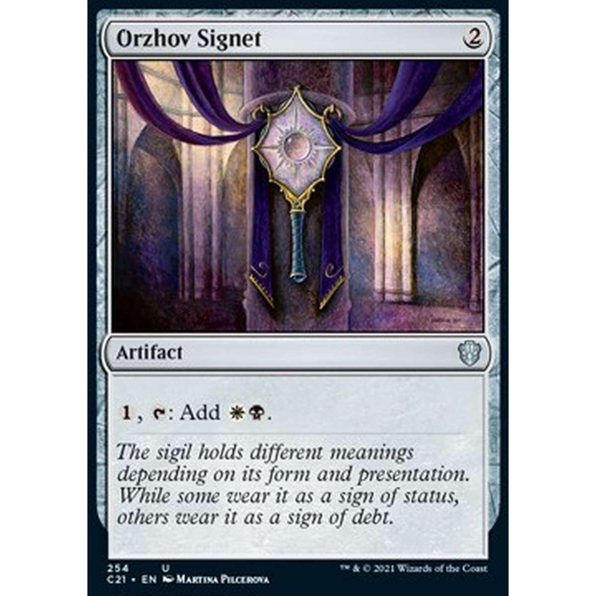 Orzhov Signet - Orzhov Signet - [C21] [NM]
