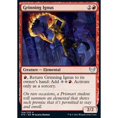 Grinning Ignus - Ignea Ghignante - [STX] [NM] [Foil]