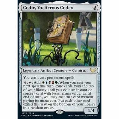 Codie, Vociferous Codex - Cody, Codice Parlante - [STX] [NM]