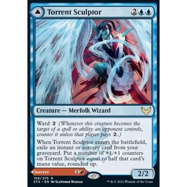 Torrent Sculptor // Flamethrower Sonata - Scultrice di Torrenti // Sonata del Lanciafiamme - [STX] [NM]