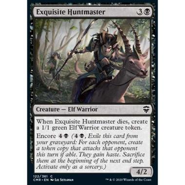 Exquisite Huntmaster - Exquisite Huntmaster - [CMR] [NM] [Foil]